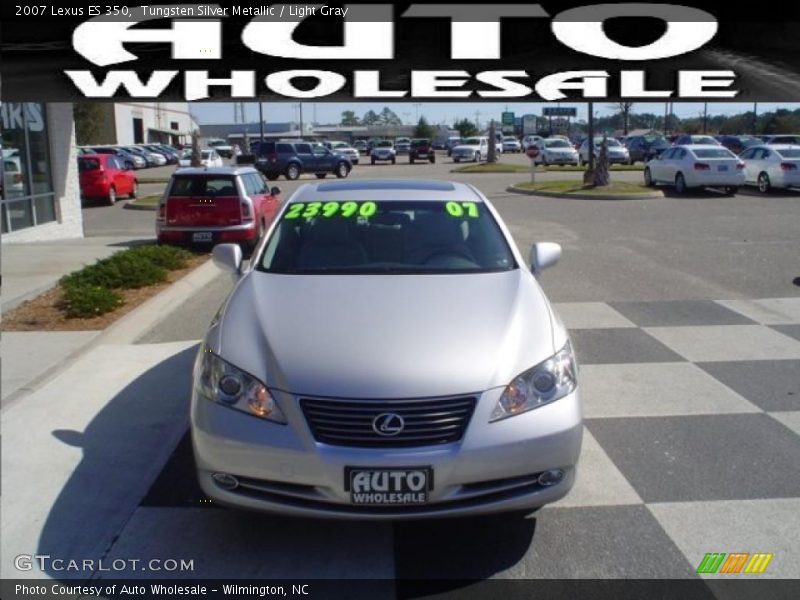 Tungsten Silver Metallic / Light Gray 2007 Lexus ES 350