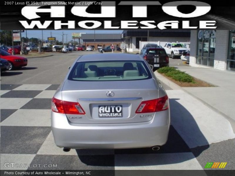 Tungsten Silver Metallic / Light Gray 2007 Lexus ES 350