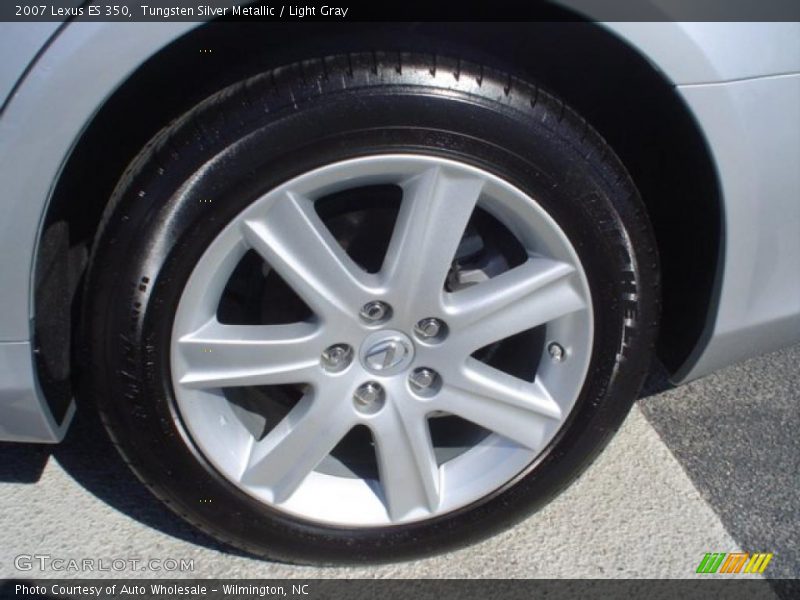 Tungsten Silver Metallic / Light Gray 2007 Lexus ES 350