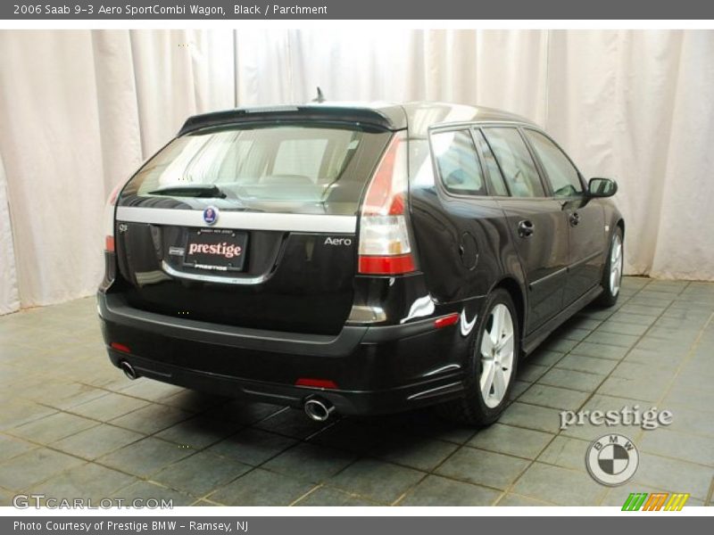 Black / Parchment 2006 Saab 9-3 Aero SportCombi Wagon