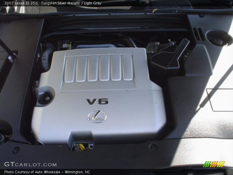 Tungsten Silver Metallic / Light Gray 2007 Lexus ES 350