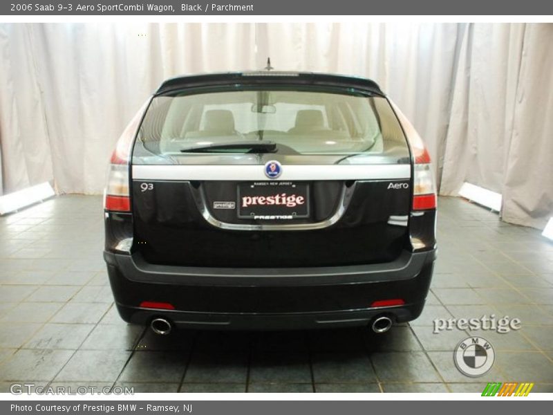 Black / Parchment 2006 Saab 9-3 Aero SportCombi Wagon