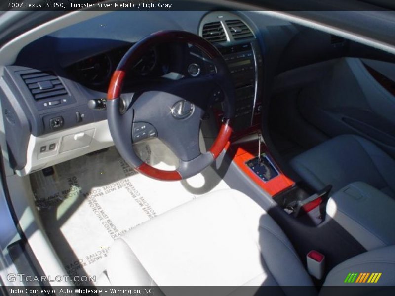 Tungsten Silver Metallic / Light Gray 2007 Lexus ES 350