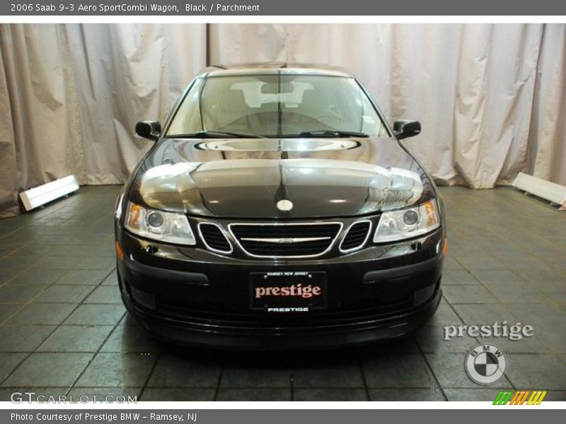 Black / Parchment 2006 Saab 9-3 Aero SportCombi Wagon