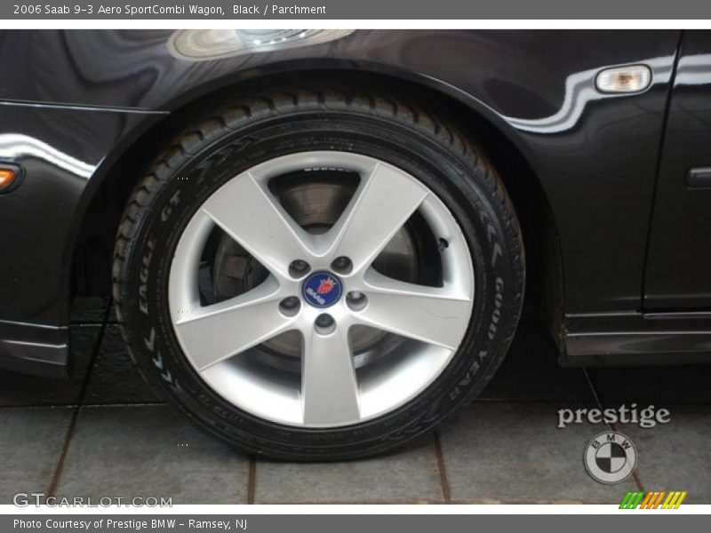 Black / Parchment 2006 Saab 9-3 Aero SportCombi Wagon