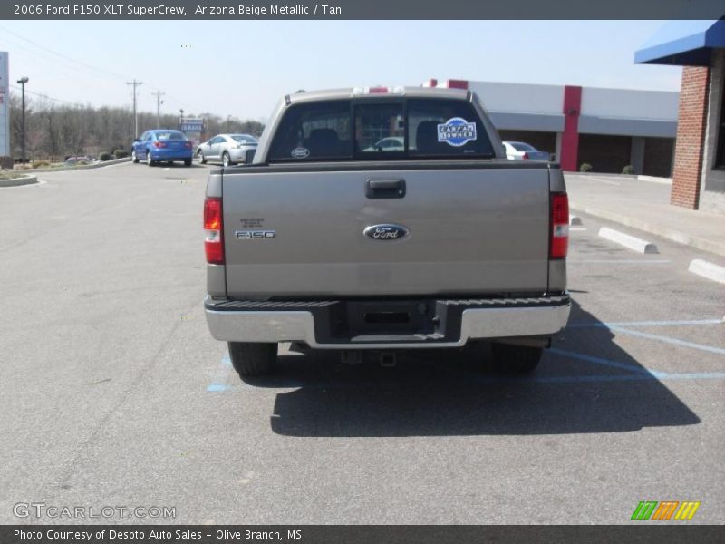 Arizona Beige Metallic / Tan 2006 Ford F150 XLT SuperCrew