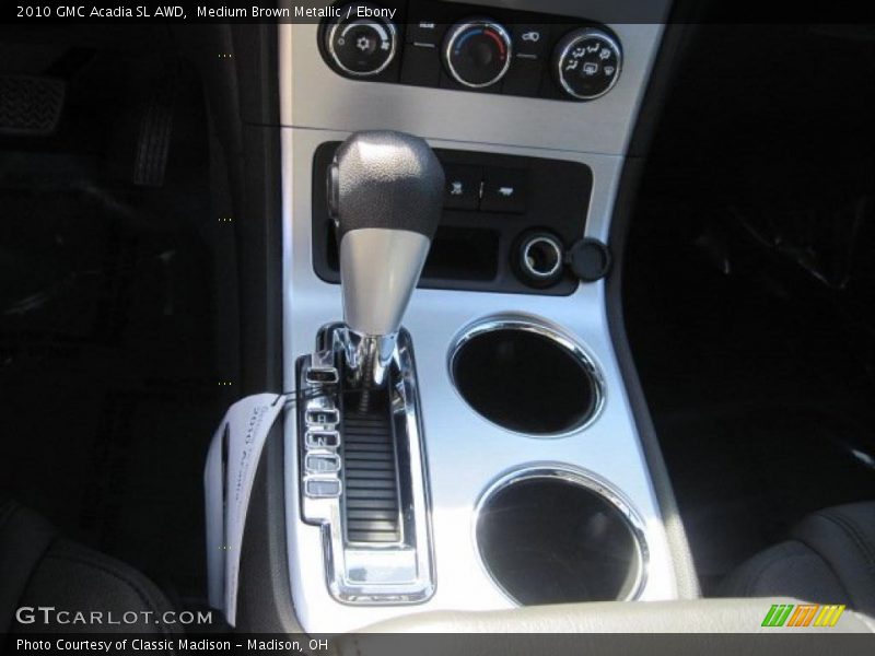 Medium Brown Metallic / Ebony 2010 GMC Acadia SL AWD
