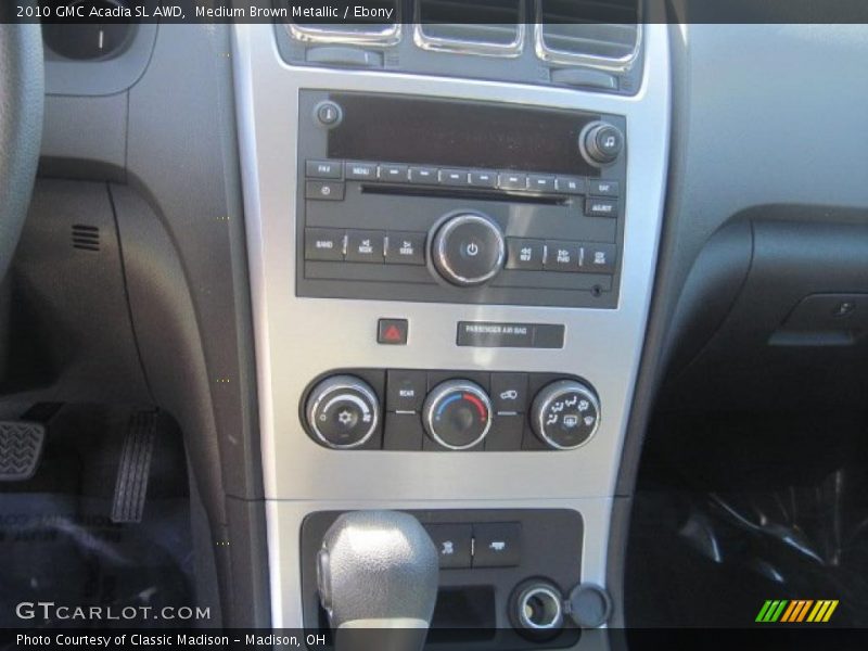 Medium Brown Metallic / Ebony 2010 GMC Acadia SL AWD