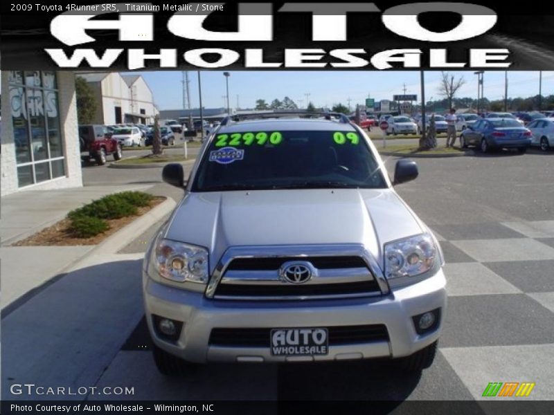Titanium Metallic / Stone 2009 Toyota 4Runner SR5
