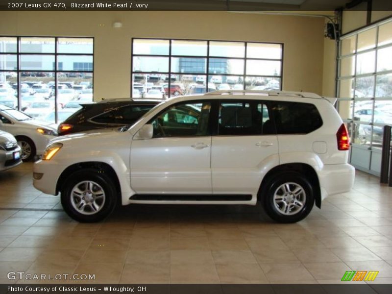 Blizzard White Pearl / Ivory 2007 Lexus GX 470