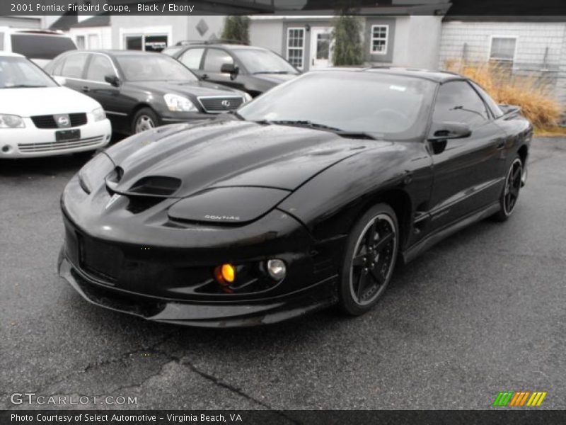 Black / Ebony 2001 Pontiac Firebird Coupe
