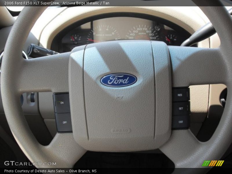 Arizona Beige Metallic / Tan 2006 Ford F150 XLT SuperCrew