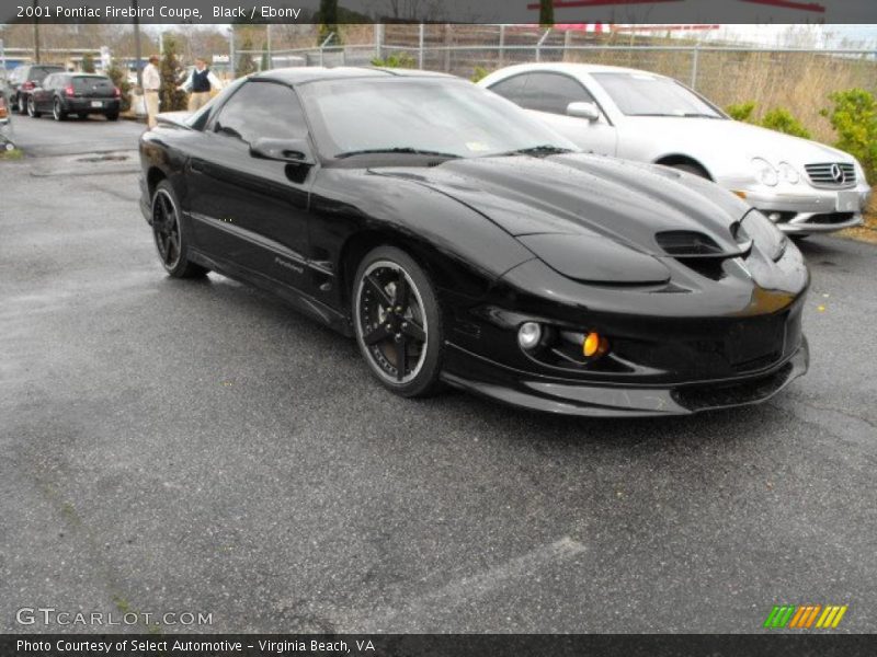 Black / Ebony 2001 Pontiac Firebird Coupe