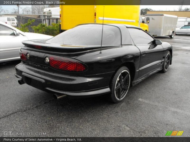 Black / Ebony 2001 Pontiac Firebird Coupe