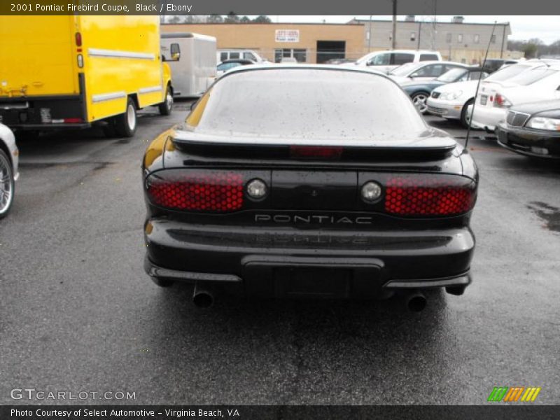 Black / Ebony 2001 Pontiac Firebird Coupe