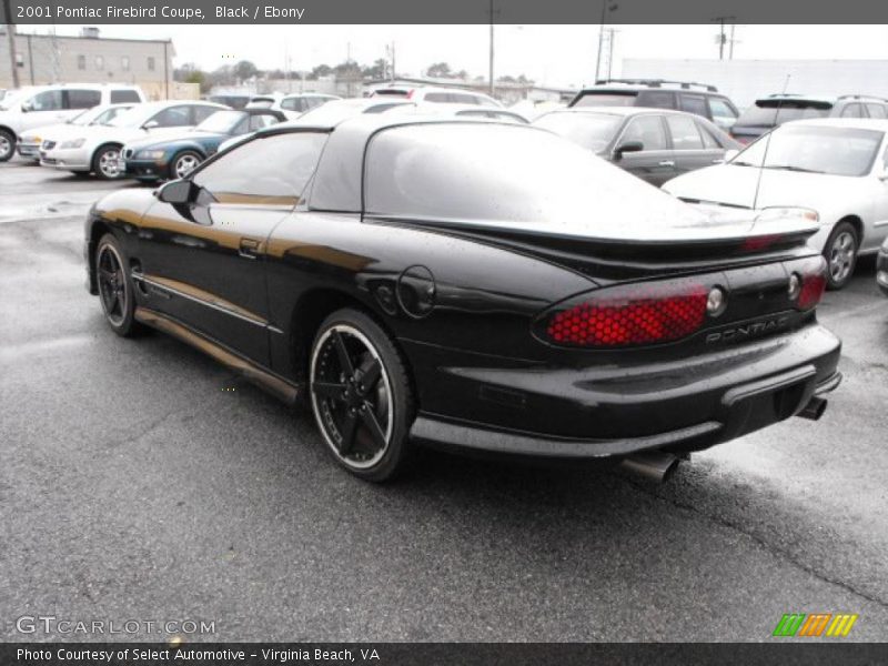 Black / Ebony 2001 Pontiac Firebird Coupe