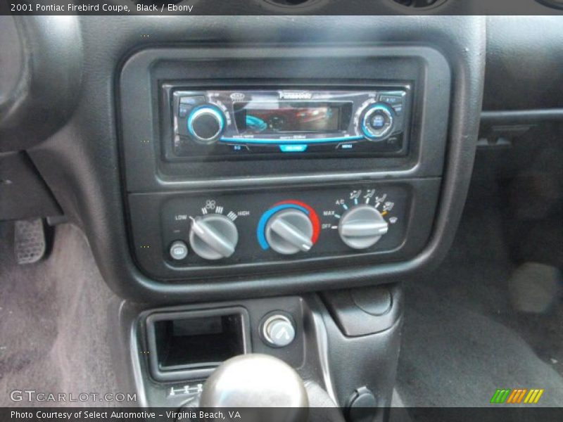 Black / Ebony 2001 Pontiac Firebird Coupe