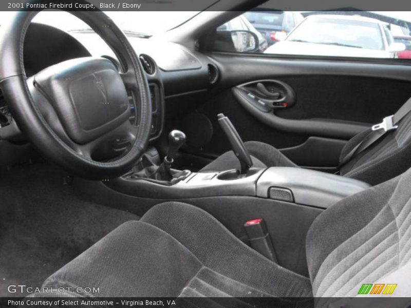 Black / Ebony 2001 Pontiac Firebird Coupe