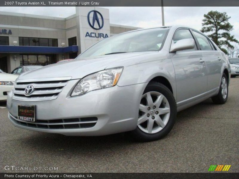 Titanium Metallic / Light Gray 2007 Toyota Avalon XL