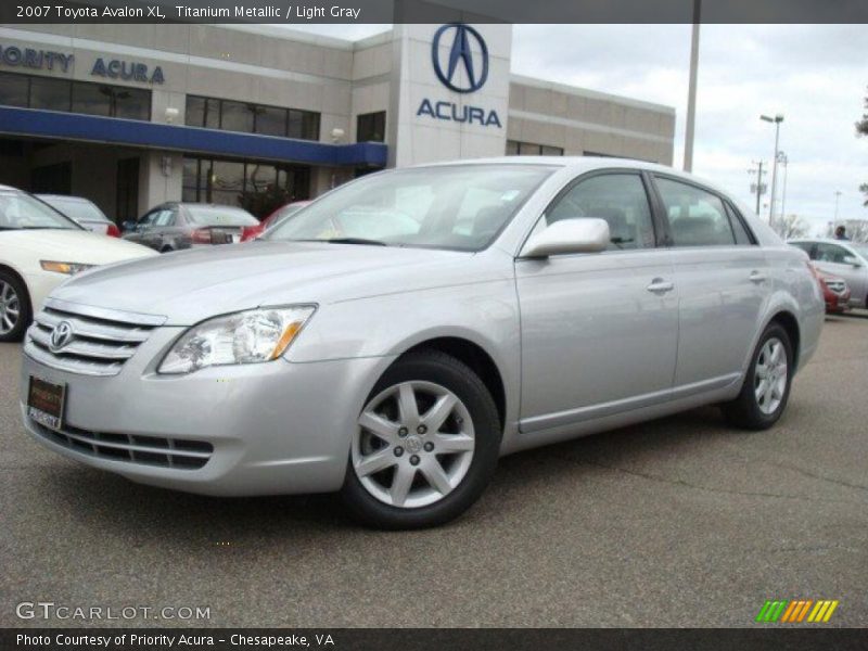 Titanium Metallic / Light Gray 2007 Toyota Avalon XL