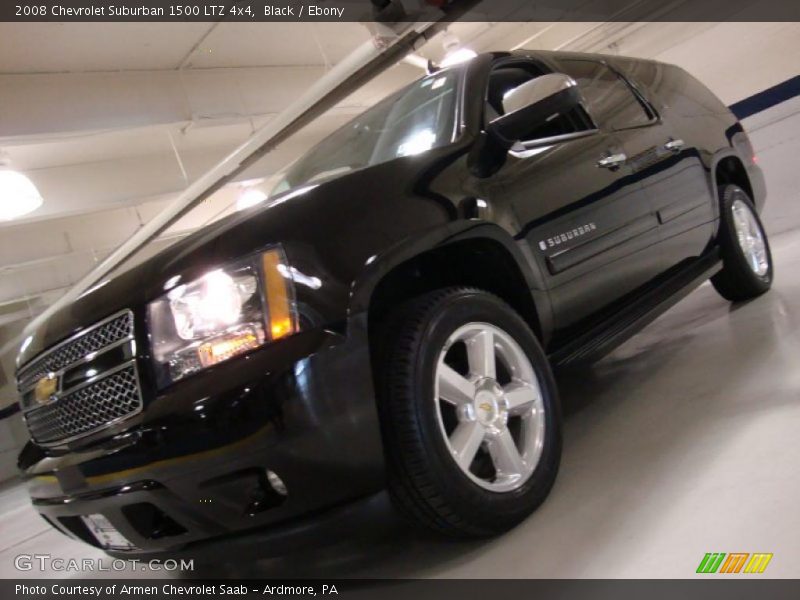 Black / Ebony 2008 Chevrolet Suburban 1500 LTZ 4x4