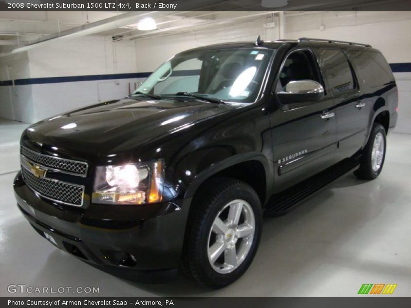 Black / Ebony 2008 Chevrolet Suburban 1500 LTZ 4x4