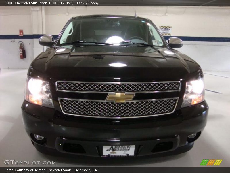 Black / Ebony 2008 Chevrolet Suburban 1500 LTZ 4x4