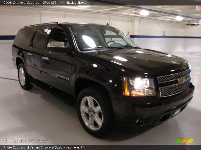 Black / Ebony 2008 Chevrolet Suburban 1500 LTZ 4x4