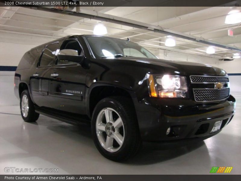 Black / Ebony 2008 Chevrolet Suburban 1500 LTZ 4x4