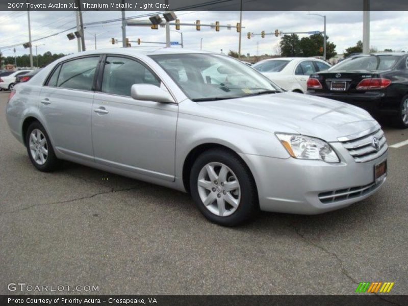 Titanium Metallic / Light Gray 2007 Toyota Avalon XL