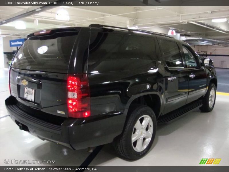 Black / Ebony 2008 Chevrolet Suburban 1500 LTZ 4x4