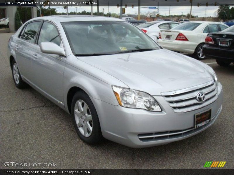Titanium Metallic / Light Gray 2007 Toyota Avalon XL