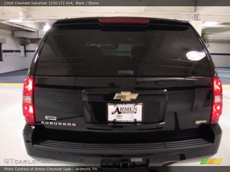 Black / Ebony 2008 Chevrolet Suburban 1500 LTZ 4x4