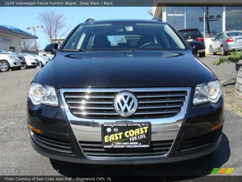 Deep Black / Black 2008 Volkswagen Passat Komfort Wagon