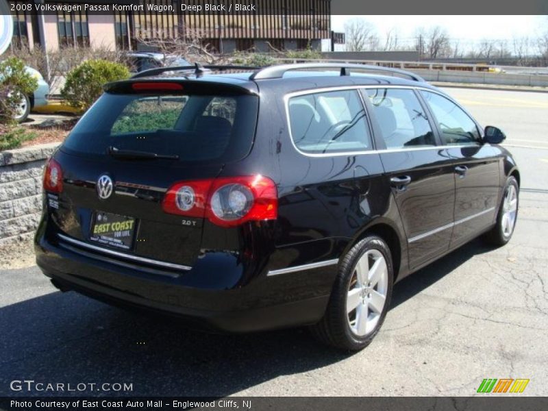 Deep Black / Black 2008 Volkswagen Passat Komfort Wagon