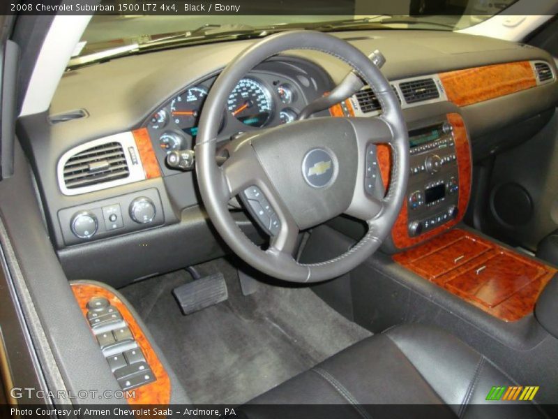 Black / Ebony 2008 Chevrolet Suburban 1500 LTZ 4x4