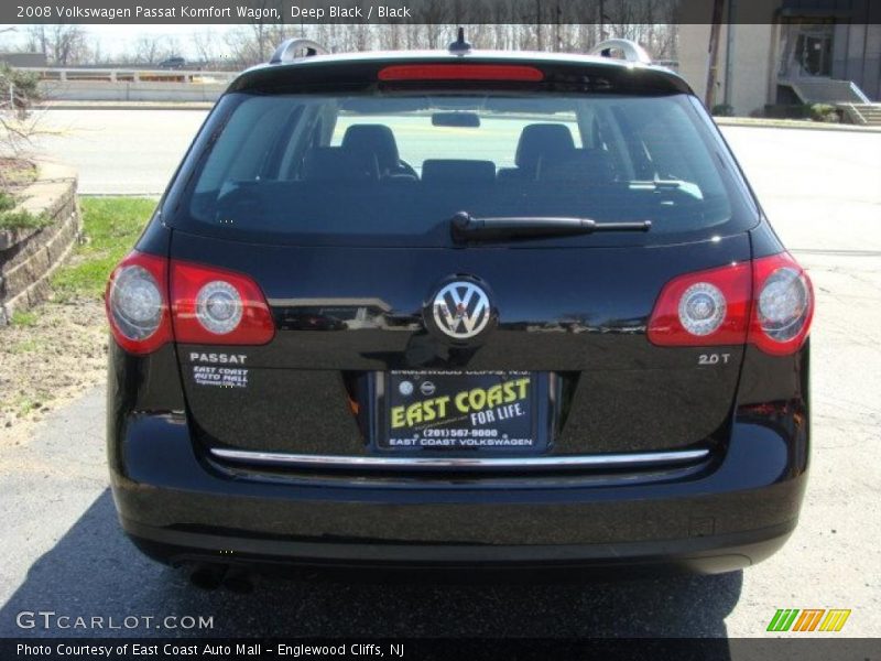 Deep Black / Black 2008 Volkswagen Passat Komfort Wagon