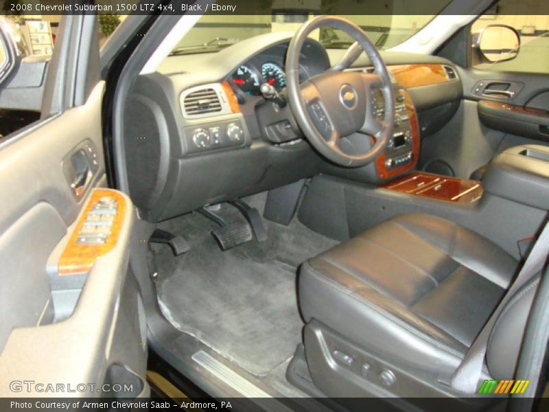 Black / Ebony 2008 Chevrolet Suburban 1500 LTZ 4x4