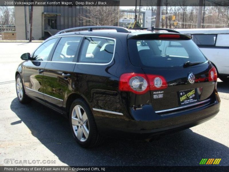 Deep Black / Black 2008 Volkswagen Passat Komfort Wagon