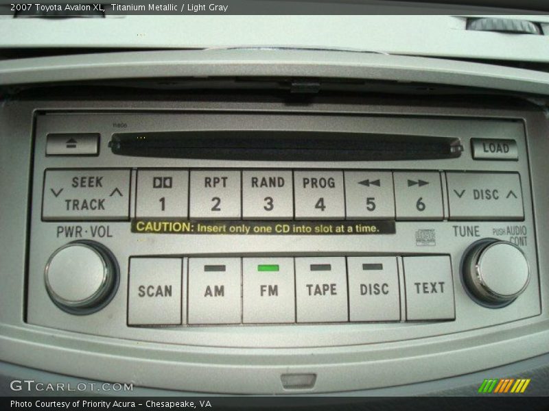 Titanium Metallic / Light Gray 2007 Toyota Avalon XL