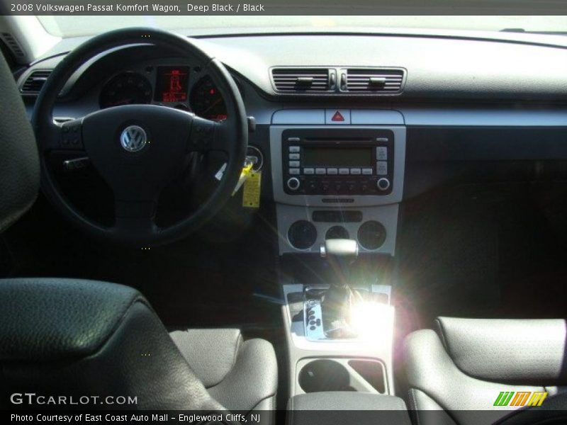 Deep Black / Black 2008 Volkswagen Passat Komfort Wagon