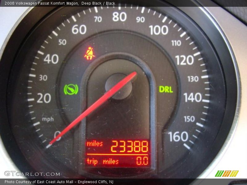 Deep Black / Black 2008 Volkswagen Passat Komfort Wagon