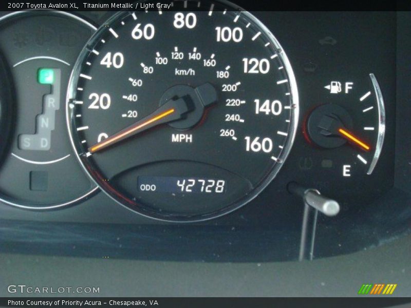 Titanium Metallic / Light Gray 2007 Toyota Avalon XL