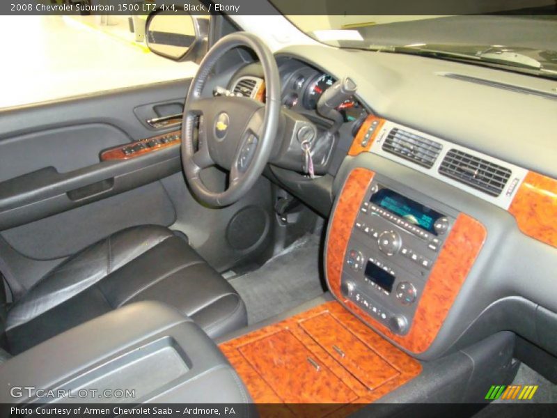Black / Ebony 2008 Chevrolet Suburban 1500 LTZ 4x4
