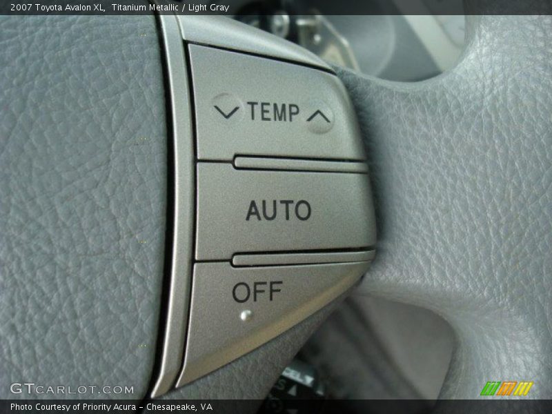 Titanium Metallic / Light Gray 2007 Toyota Avalon XL