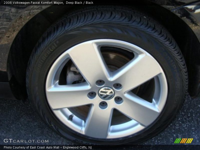 Deep Black / Black 2008 Volkswagen Passat Komfort Wagon