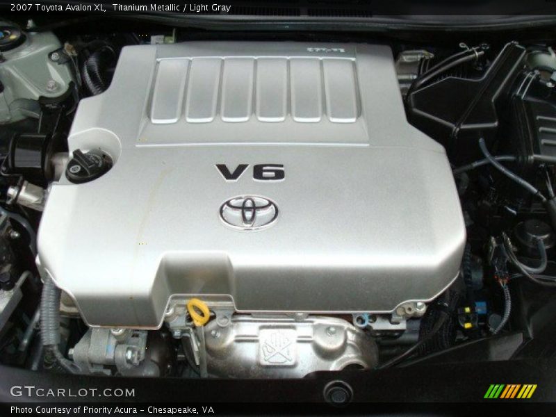 Titanium Metallic / Light Gray 2007 Toyota Avalon XL