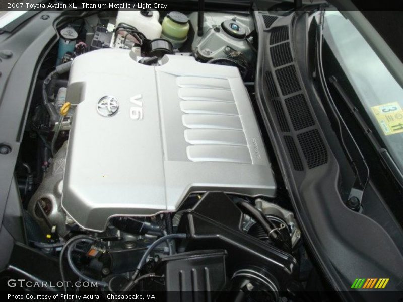 Titanium Metallic / Light Gray 2007 Toyota Avalon XL