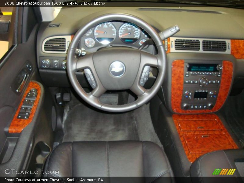 Black / Ebony 2008 Chevrolet Suburban 1500 LTZ 4x4