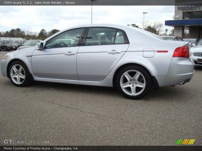 Satin Silver Metallic / Ebony 2004 Acura TL 3.2